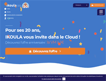 Tablet Screenshot of ikoula.com